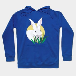 White bunny Hoodie